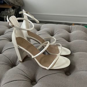 Billing x Mimi ivory heels sz 7